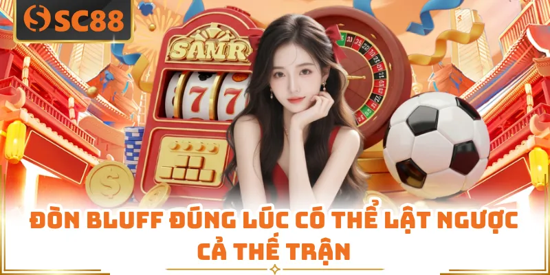 Đòn bluff đúng lúc có thể lật ngược cả thế trận